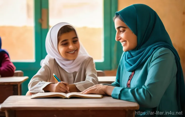 문해교육사와 직업 만족 사례 연구 - Prompt 1: The Spark of Discovery in an Arab Literacy Classroom**