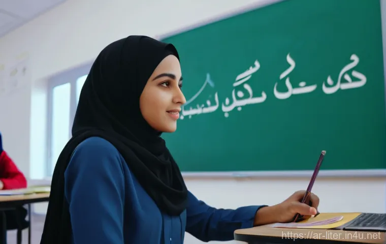 문해교육사와 직무 환경 개선법 - **Prompt 1: "The Dawn of Digital Understanding"**
    A heartfelt, warmly lit scene in a comfortable...