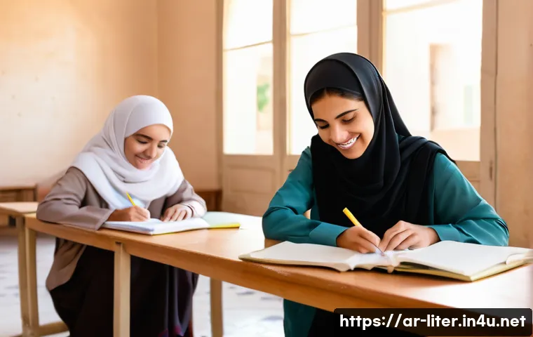 문해교육사로서의 자격증 갱신 방법 - **Prompt 1: The Bridge of Literacy and Hope**
    A wide-angle, realistic shot of an inspiring femal...
